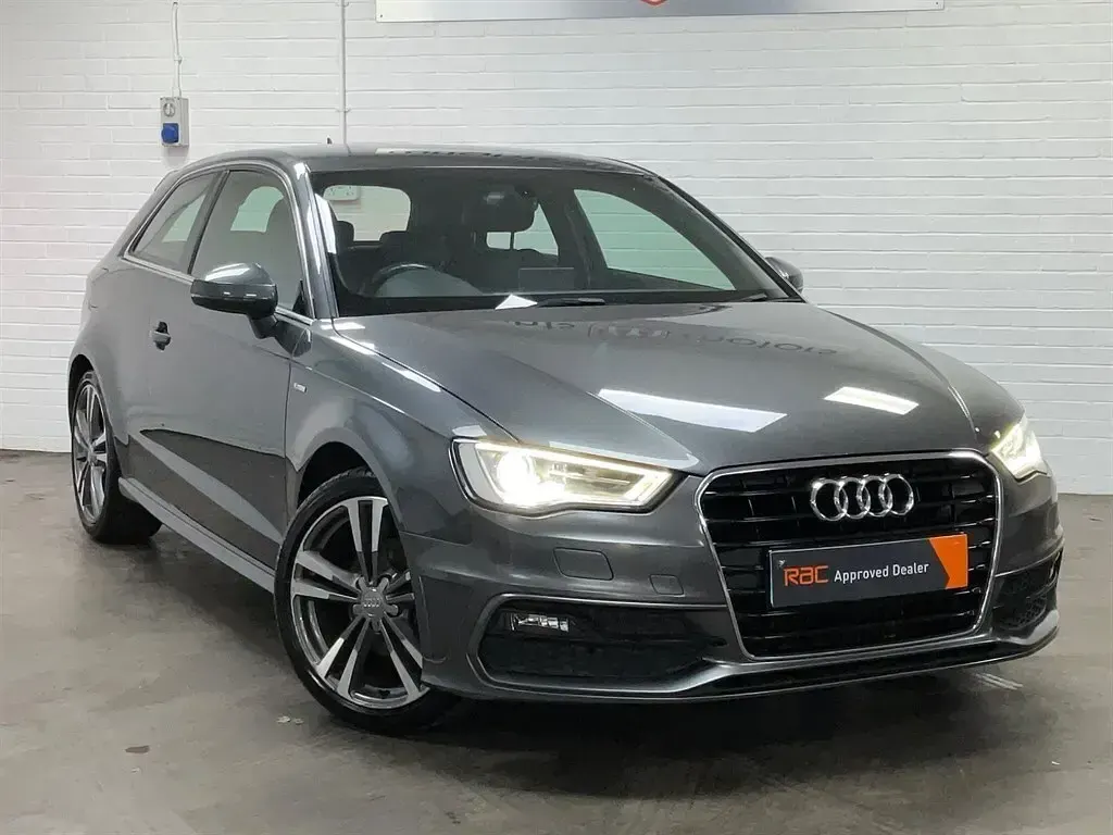 Used Audi A3 S-Line 2013 Grey Hatchback