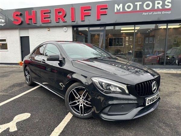 Black Used 2016 Mercedes CLA200 AMG line Coupe | £11,495 (Fair price) - Image 1/1