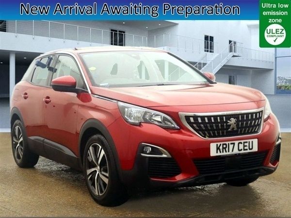 Red Used 2017 Peugeot 3008 Active SUV | £7,800 (Fair price) - Image 1/1