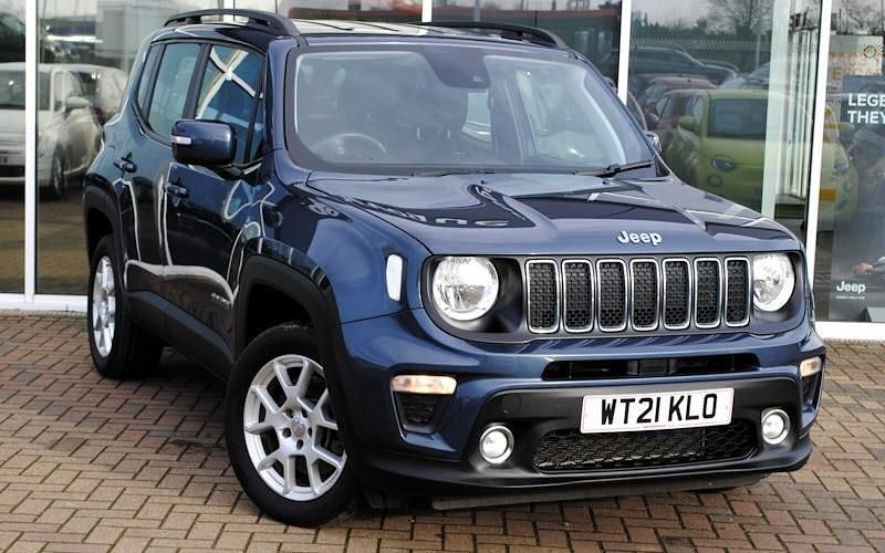 Blue Used 2021 Jeep Renegade Longitude SUV | £15,998 (Fair price) - Image 1/4