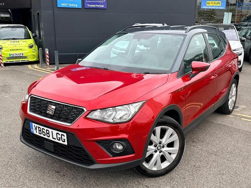 Red Used 2018 Seat Arona SE Technology SUV | £10,995 (Fair price) - Image 1/4