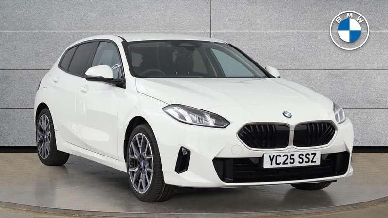 White Used 2025 BMW 120 Sport Line Hatchback | £24,591 - Image 1/4