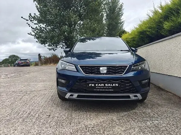 Used Seat Ateca 4Drive 150 HP (110 kW) 2018 Blue SUV