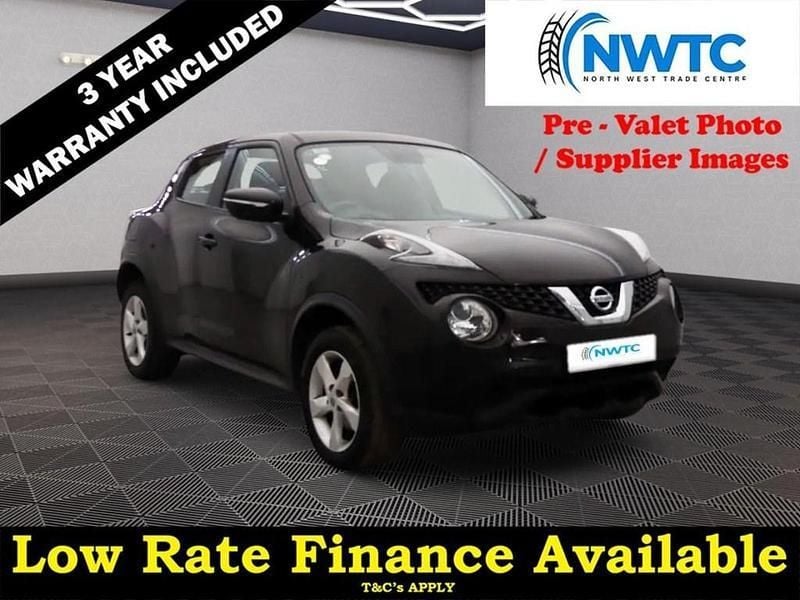 Black Used 2017 Nissan Juke Visia SUV | £6,195 (Good price) - Image 1/4