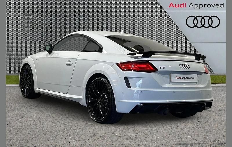Used Audi TT Black Edition 241 HP (177 kW) 2021 White Coupe