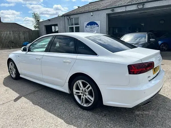 Used Audi A6 S-Line 2016 White Sedan