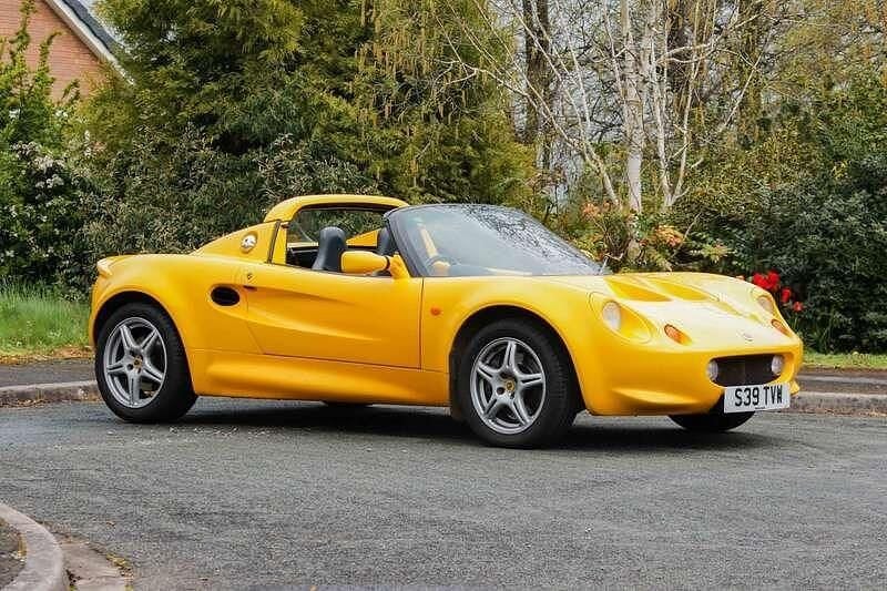 Used Lotus Elise 1998 Yellow Cabriolet