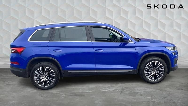 Used Skoda Kodiaq SE L Executive 147 HP (108 kW) 2023 Blue SUV