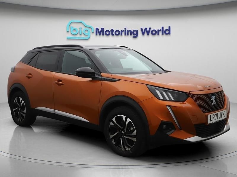 Orange Used 2021 Peugeot e-2008 GTi SUV | £13,595 (Fair price) - Image 1/4