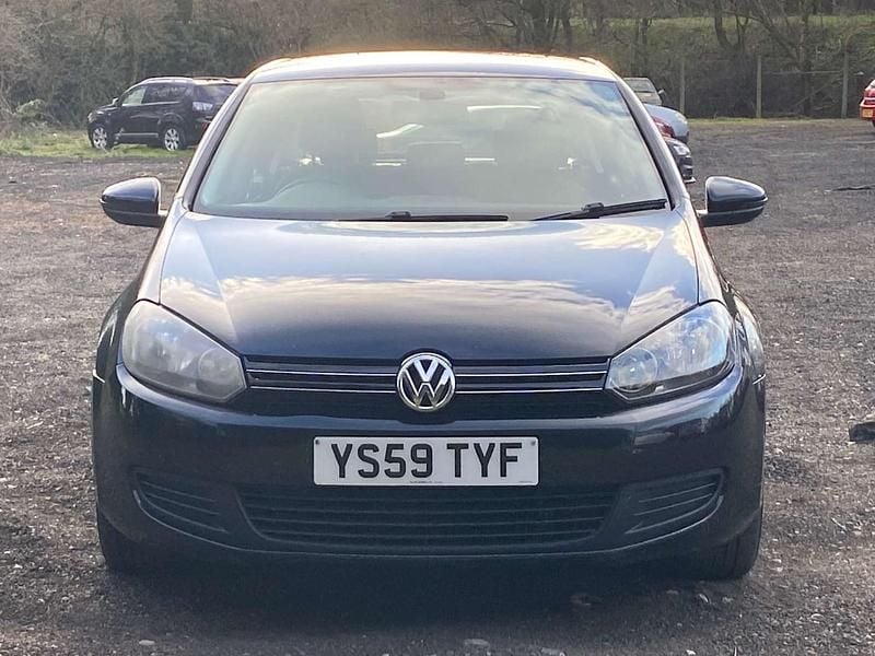 Used VW Golf VI SE 105 HP (77 kW) 2010 Black Hatchback
