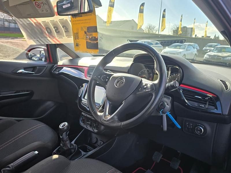 Used Vauxhall Corsa SRi 90 HP (66 kW) 2018 Red Hatchback