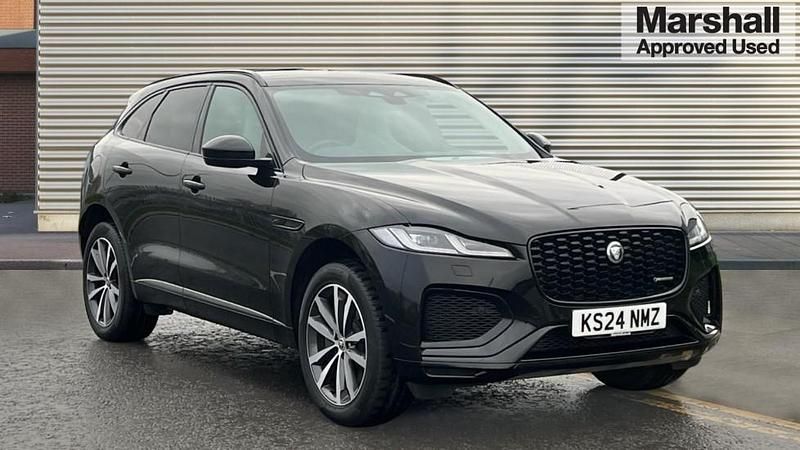 Black Used 2024 Jaguar F-Pace R-Dynamic SUV | £41,690 (Expensive) - Image 1/4