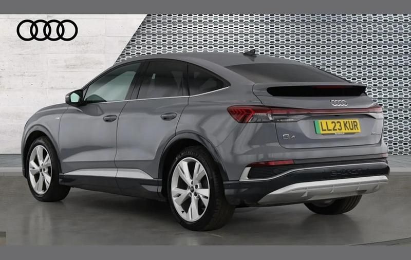 Used Audi Q4 Sportback e-tron S-Line 125 kW (170 HP) 2023 Grey SUV