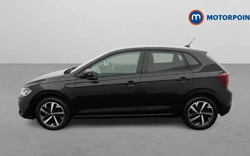 Used VW Polo Match 95 HP (69 kW) 2025 Black Hatchback