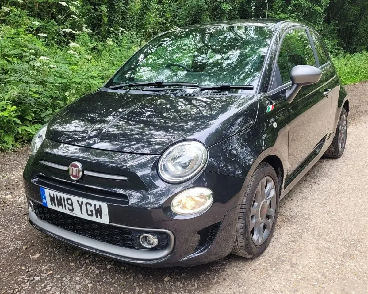 Used Fiat 500 S 69 HP (50 kW) 2019 Black Hatchback