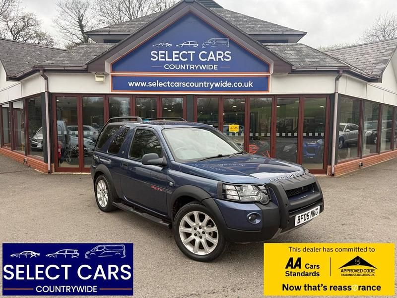 Used Land Rover Freelander 110 HP (80 kW) 2005 Blue SUV