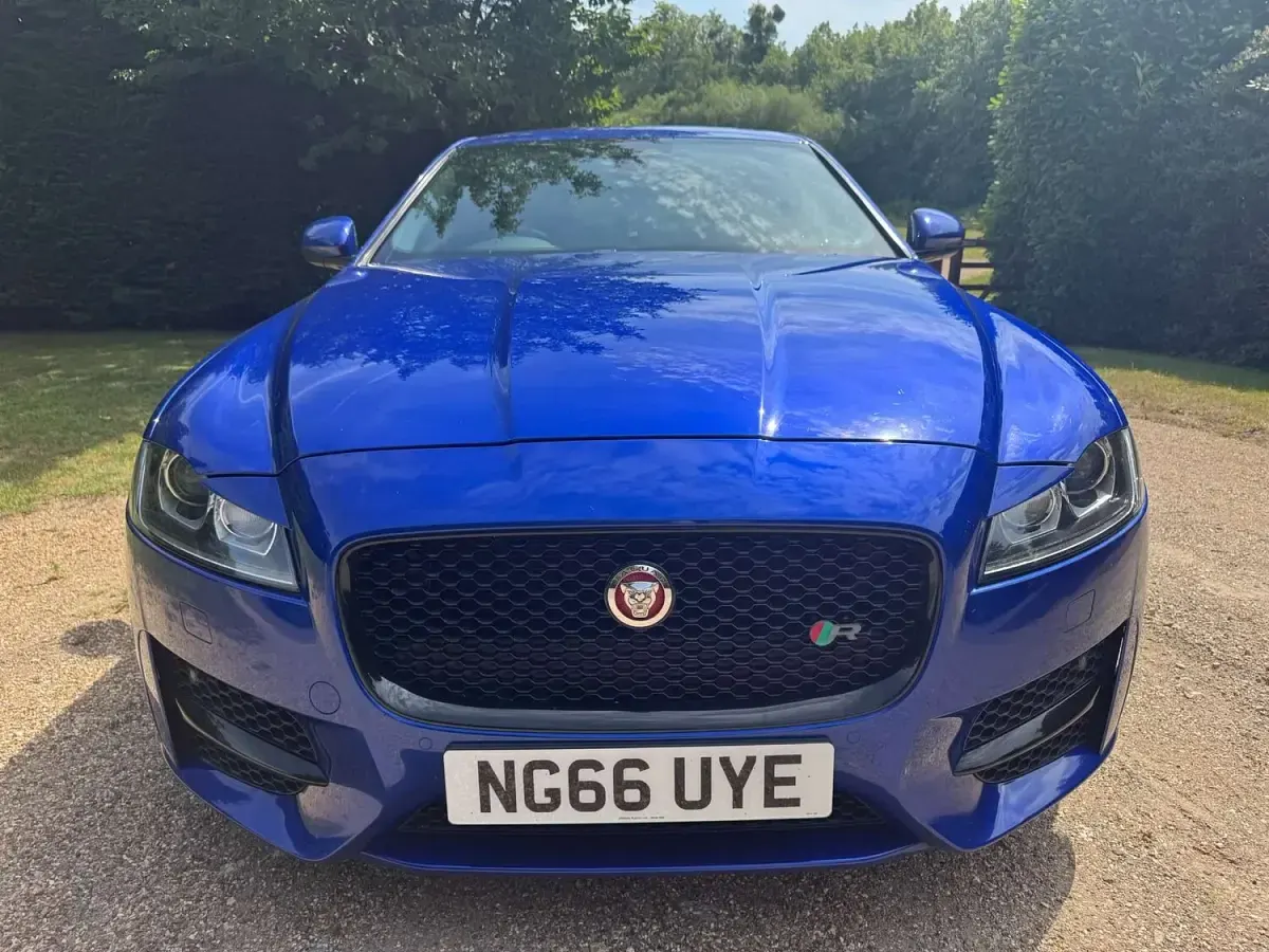 Used Jaguar XF R-Sport 2016 Blue Sedan