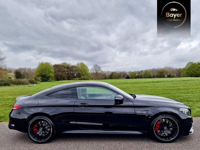 Used Mercedes C63S AMG 2020 Black Coupe