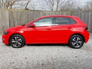 Used VW Polo Match 80 HP (58 kW) 2020 Red Hatchback