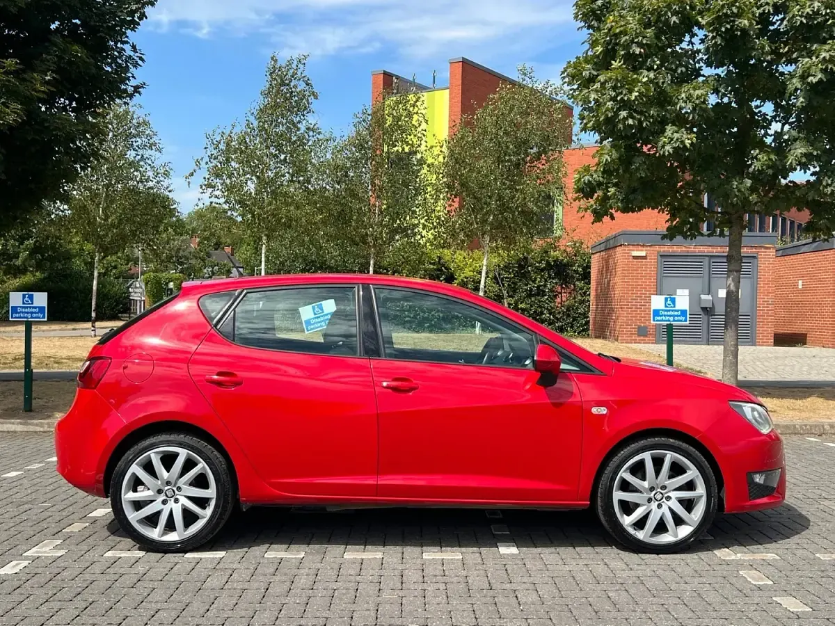 Used Seat Ibiza FR 90 HP (66 kW) 2017 Red Hatchback