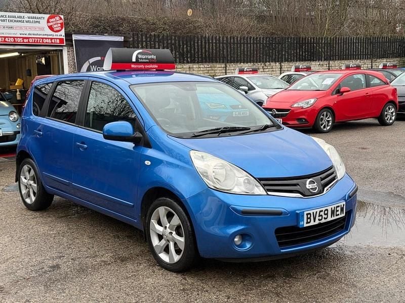 Used Nissan Note Tekna 2009 Blue Hatchback