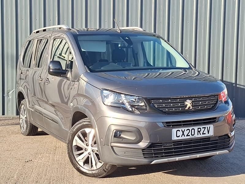 Grey Used 2020 Peugeot Rifter GT-line MPV | £16,298 (Expensive) - Image 1/4