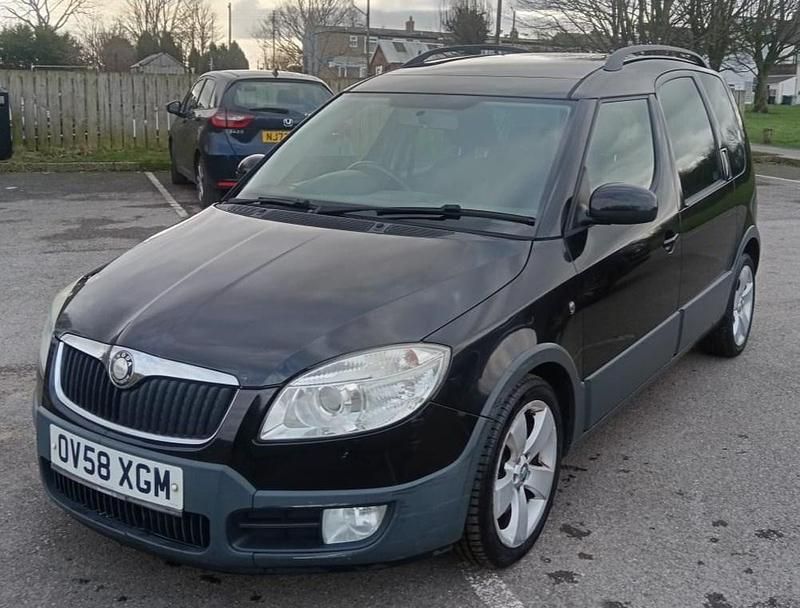 Used Skoda Roomster 105 HP (77 kW) 2009 Black MPV