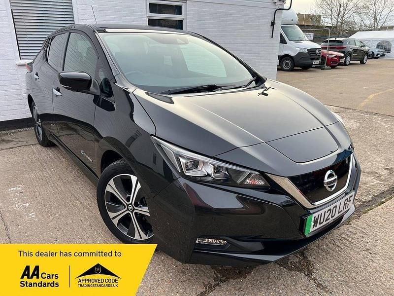 Used Nissan Leaf Tekna 110 kW (150 HP) 2020 Black Hatchback