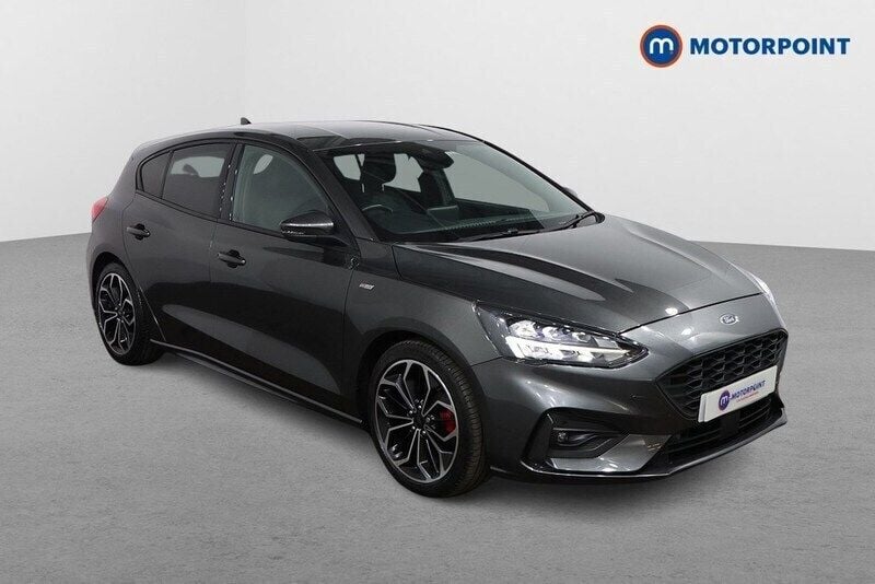 Grey Used 2021 Ford Focus ST-Line X Hatchback | £15,499 (Fair price) - Image 1/4