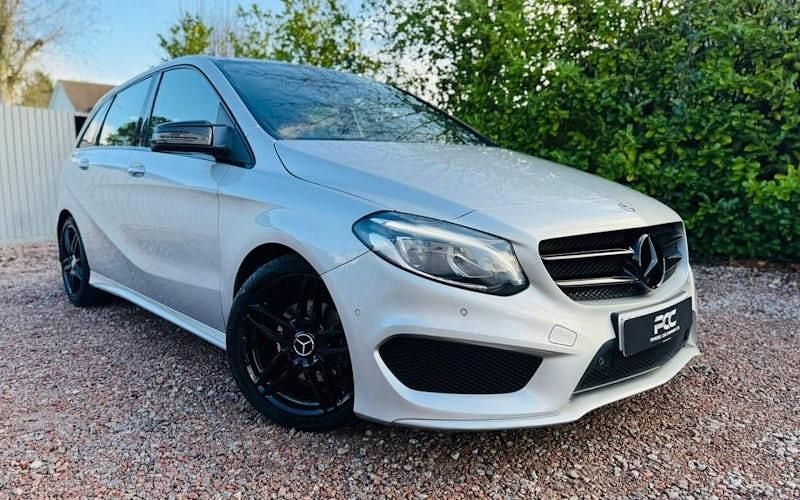 Used Mercedes B200 AMG line 136 HP (100 kW) 2018 Silver MPV