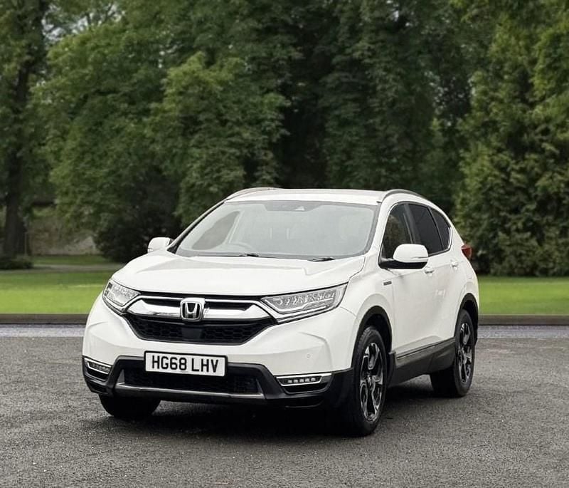 Used Honda CR-V Hybrid 184 HP (135 kW) 2019 White SUV