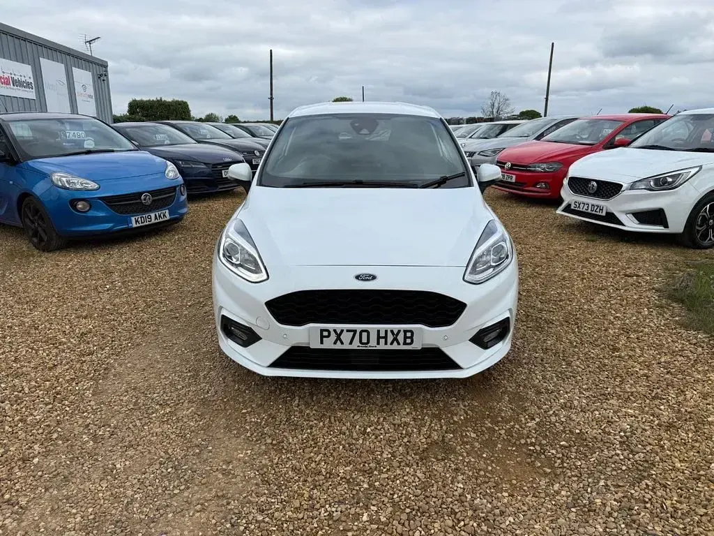 Used Ford Fiesta ST-Line X 95 HP (69 kW) 2020 White Hatchback