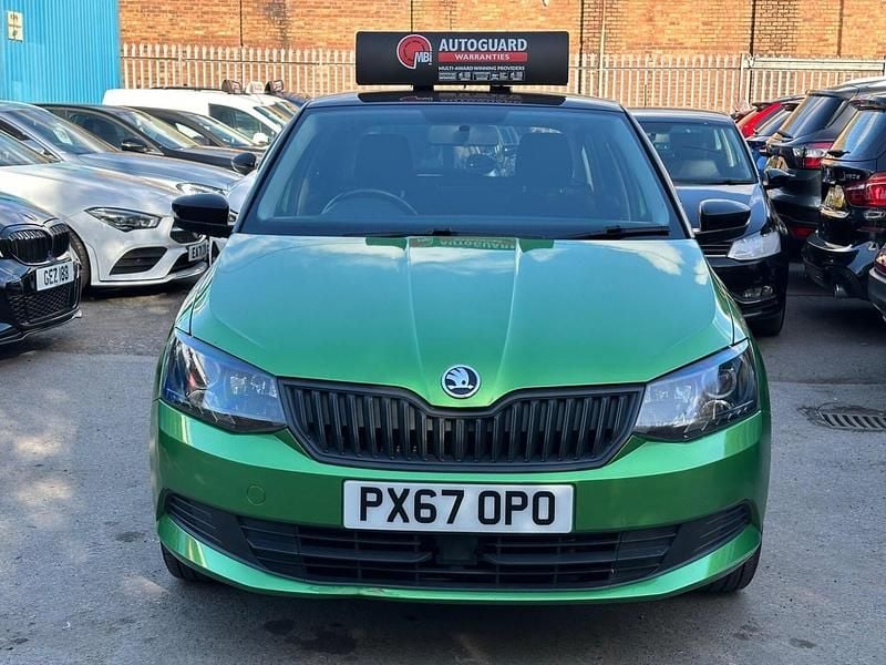 Used Skoda Fabia Colour Edition 2017 Green Hatchback