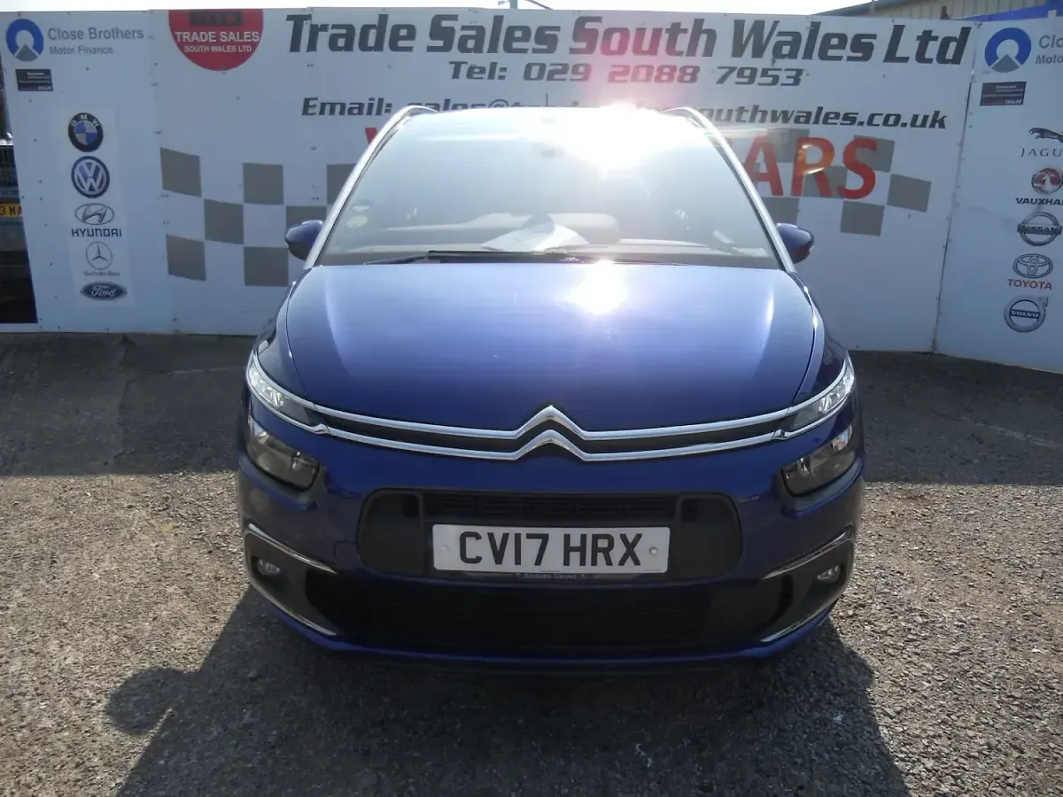 Used Citroën Grand C4 Picasso Feel 120 HP (88 kW) 2017 Blue MPV