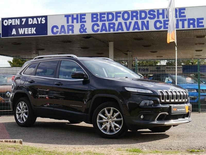 Black Used 2015 Jeep Cherokee Limited SUV | £9,995 (Fair price) - Image 1/4
