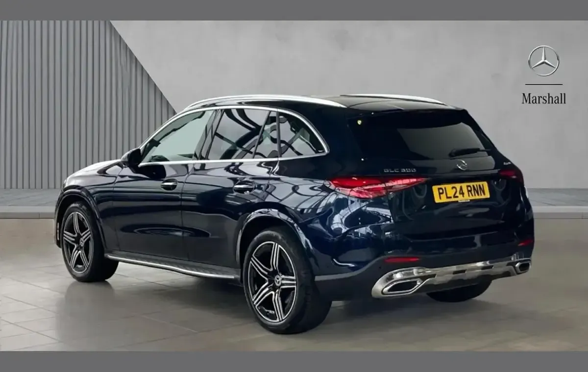 Used Mercedes GLC300 AMG Line Premium 254 HP (186 kW) 2024 Blue SUV