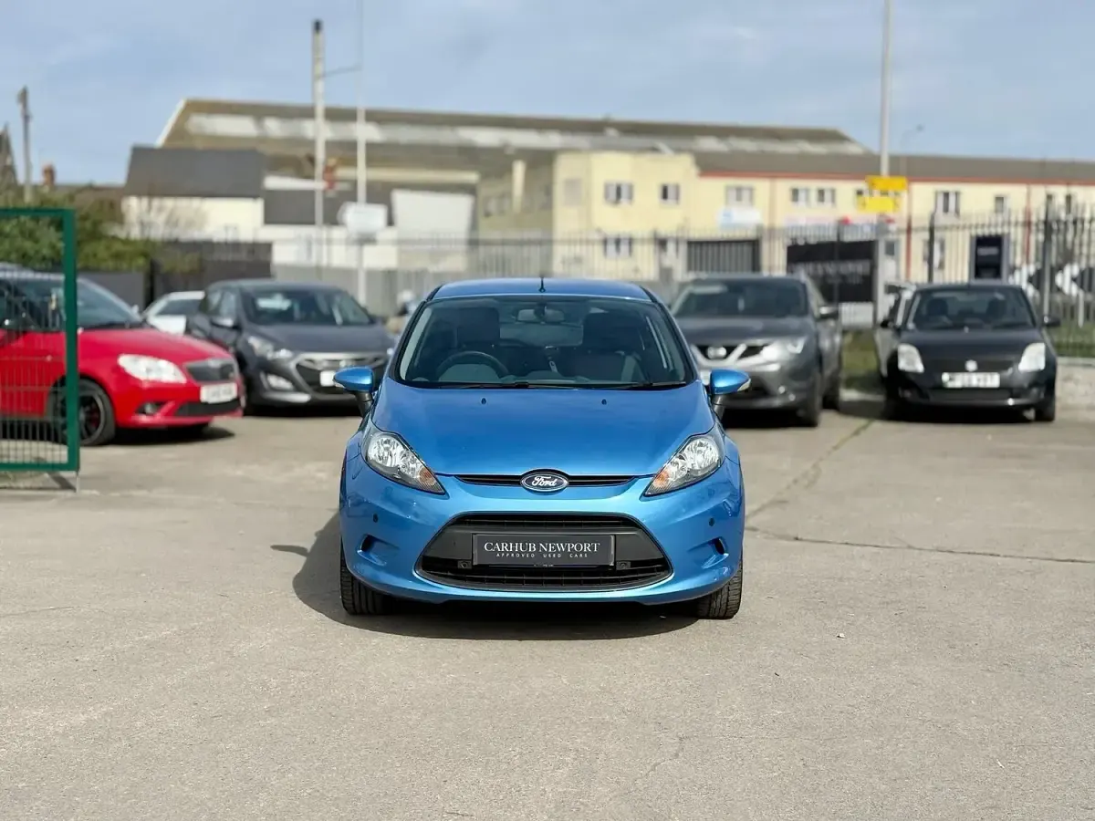 Used Ford Fiesta 94 HP (69 kW) 2009 Blue Hatchback