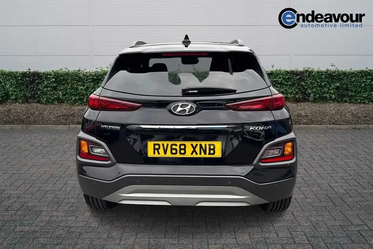 Used Hyundai Kona Premium 2018 Black SUV