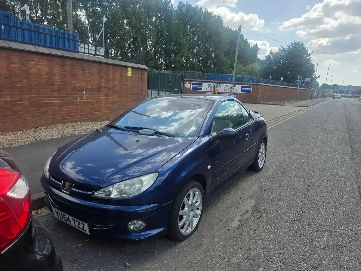 Used Peugeot 206 Allure 2004 Blue Cabriolet