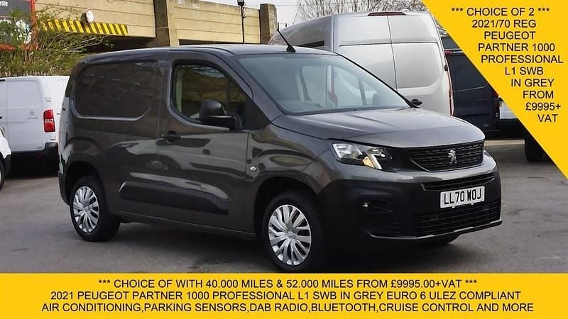 Used Peugeot Partner 131 HP (96 kW) 2021 Grey MPV
