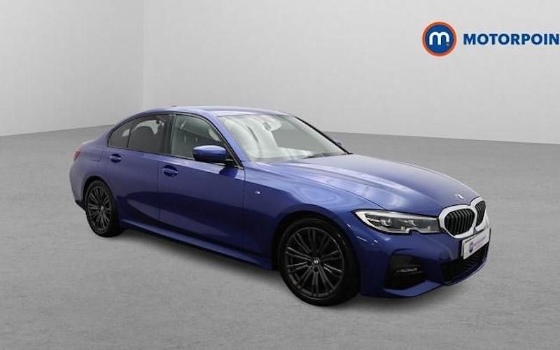Used BMW 330 M Sport 258 HP (189 kW) 2021 Blue Sedan