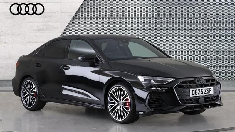 Black Used 2025 Audi A3 Black Edition Sedan | £42,187 - Image 1/4