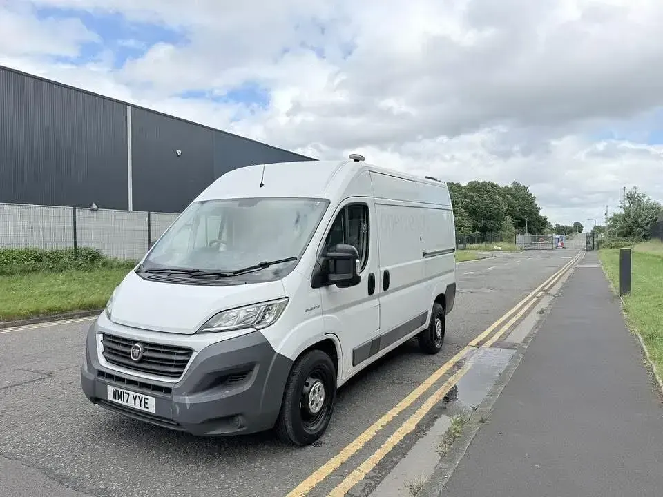 Used Fiat Ducato 115 HP (84 kW) 2017 White Van