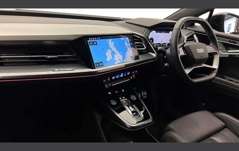 Used Audi Q4 Sportback e-tron Black Edition 219 kW (299 HP) 2023 Black SUV