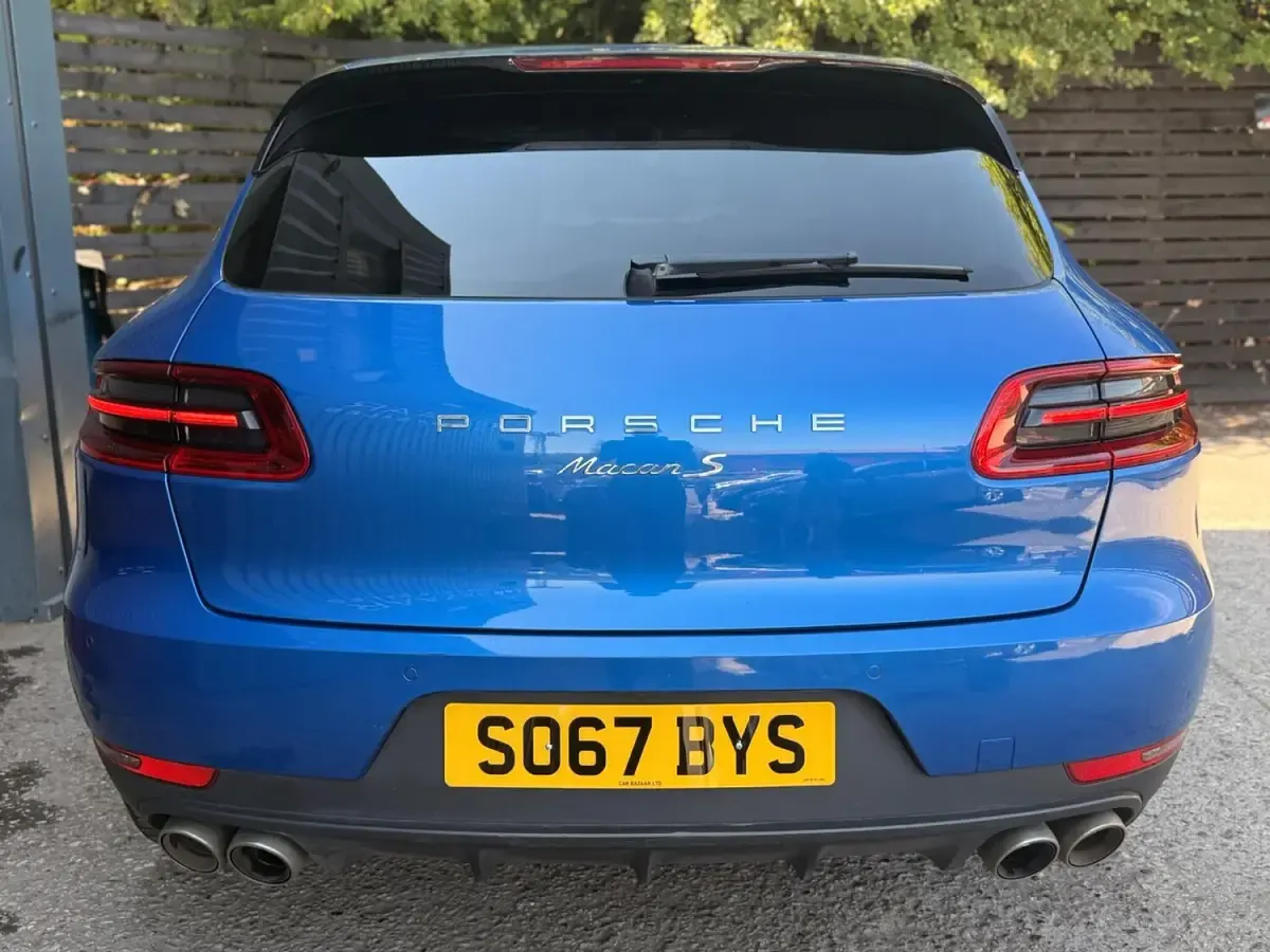 Used Porsche Macan S 2017 Blue SUV