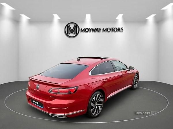 Used VW Arteon R-line 2022 Red Hatchback