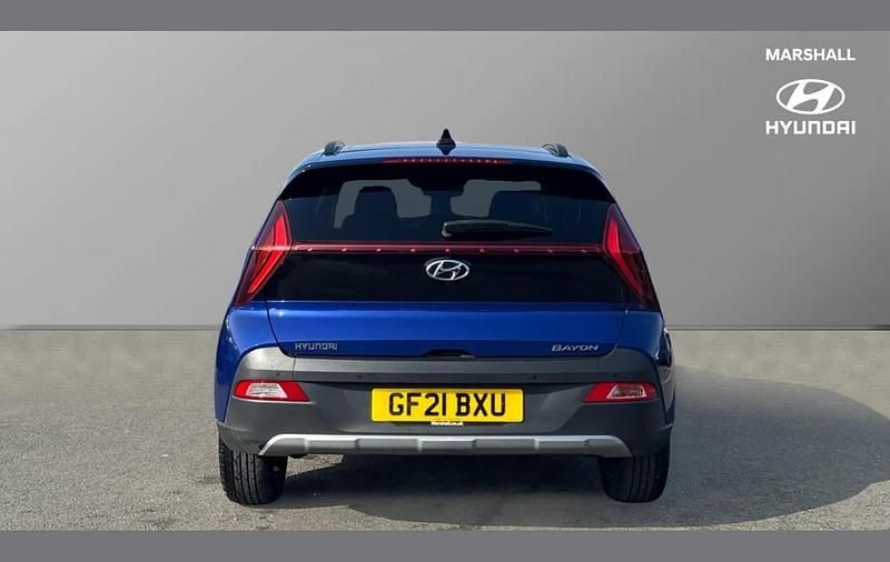 Used Hyundai Bayon Premium 118 HP (86 kW) 2021 Blue SUV