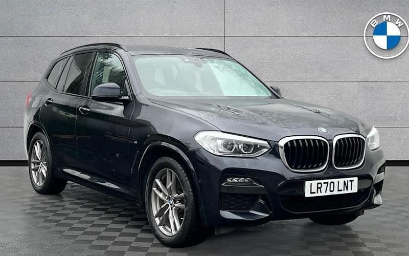 Used BMW X3 M Sport 190 HP (139 kW) 2020 Black SUV