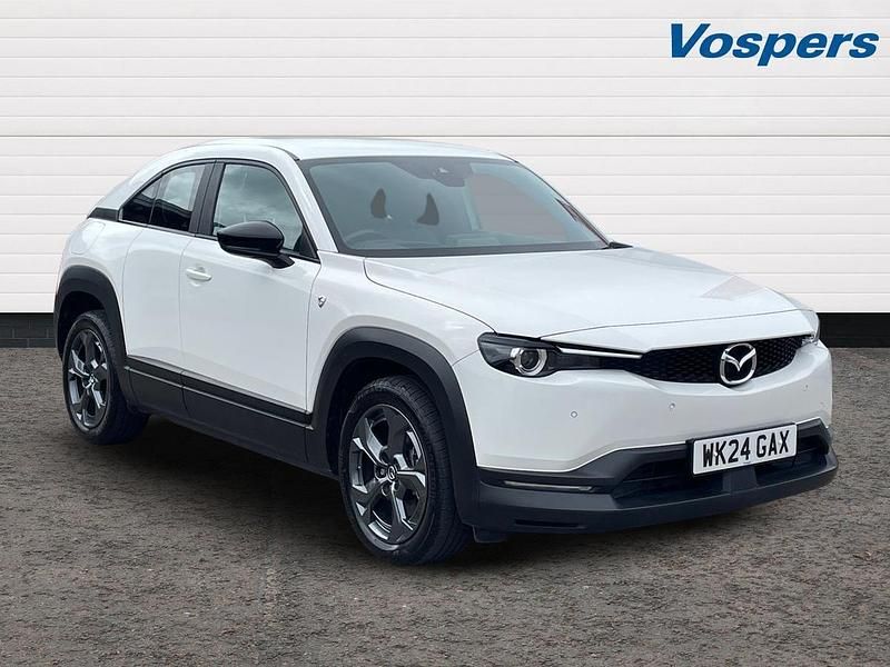 White Used 2024 Mazda MX30 Prime-Line SUV | £19,750 (Good price) - Image 1/3