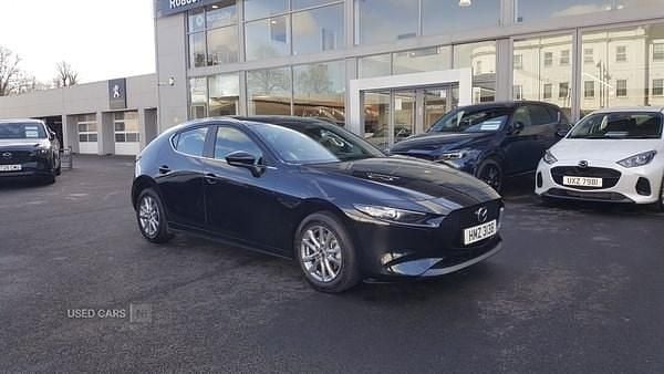 Usado Mazda 3 Prime-Line 186 CV (136 kW) 2025 Negro Utilitario